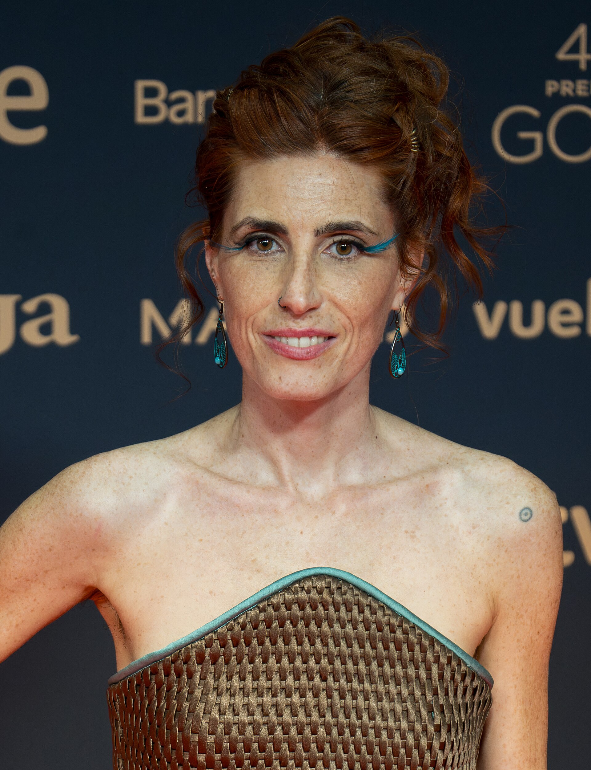 Miriam Garlo at Red Carpet of Goya Awards 2026 in Barcelona