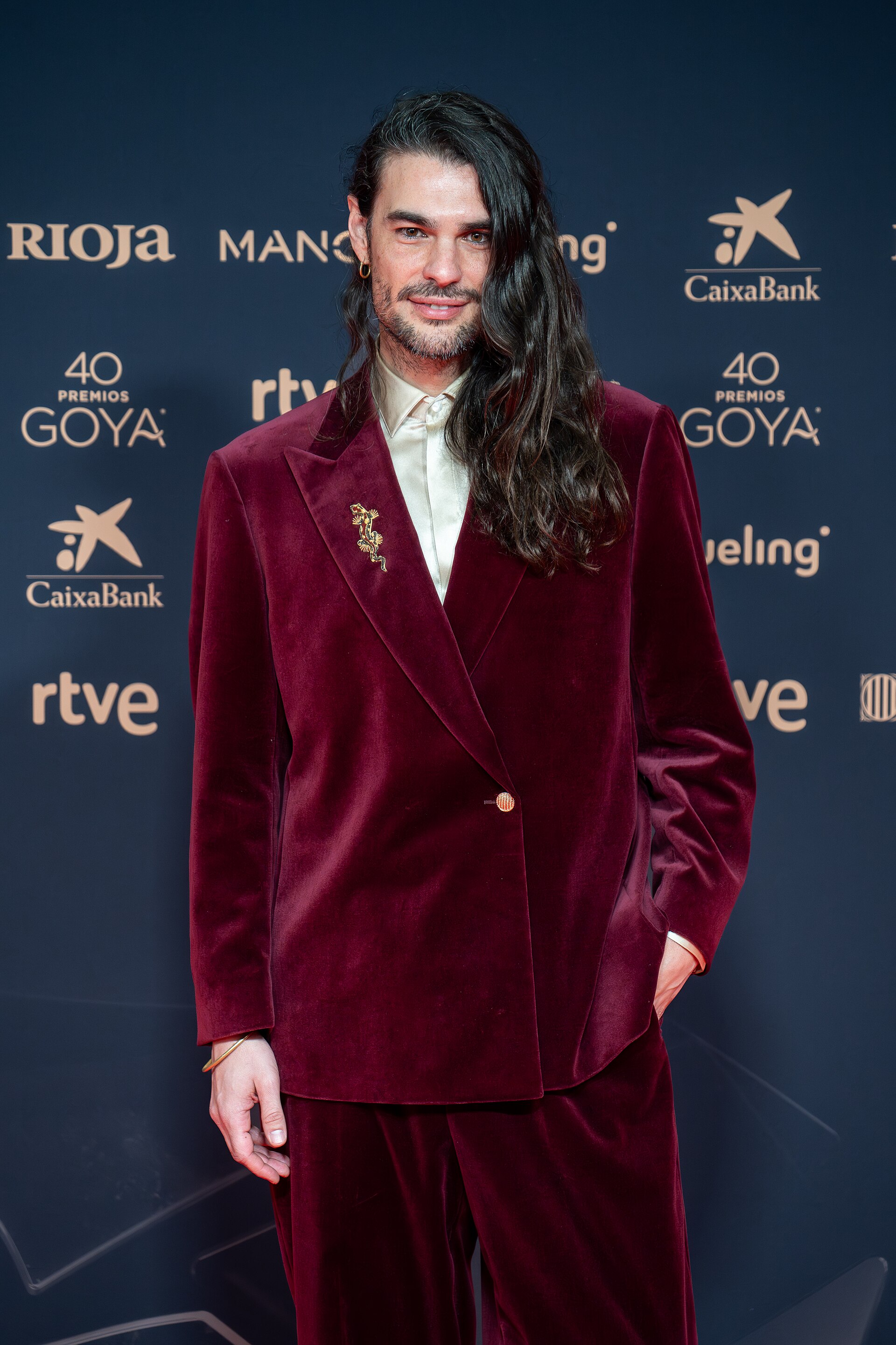 Oliver Laxe at Red Carpet of Goya Awards 2026 in Barcelona