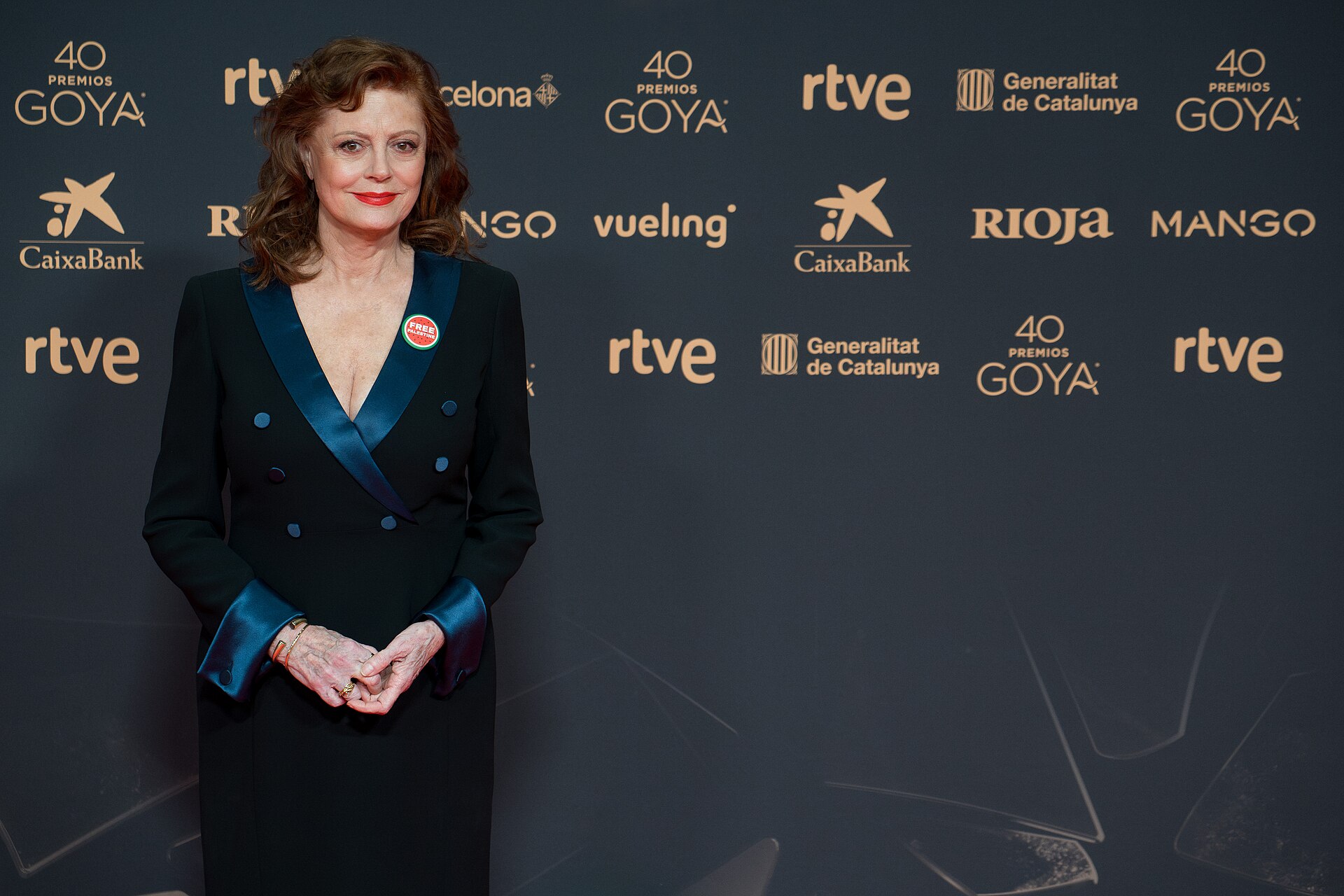Susan Sarandon at Red Carpet of Goya Awards 2026 in Barcelona