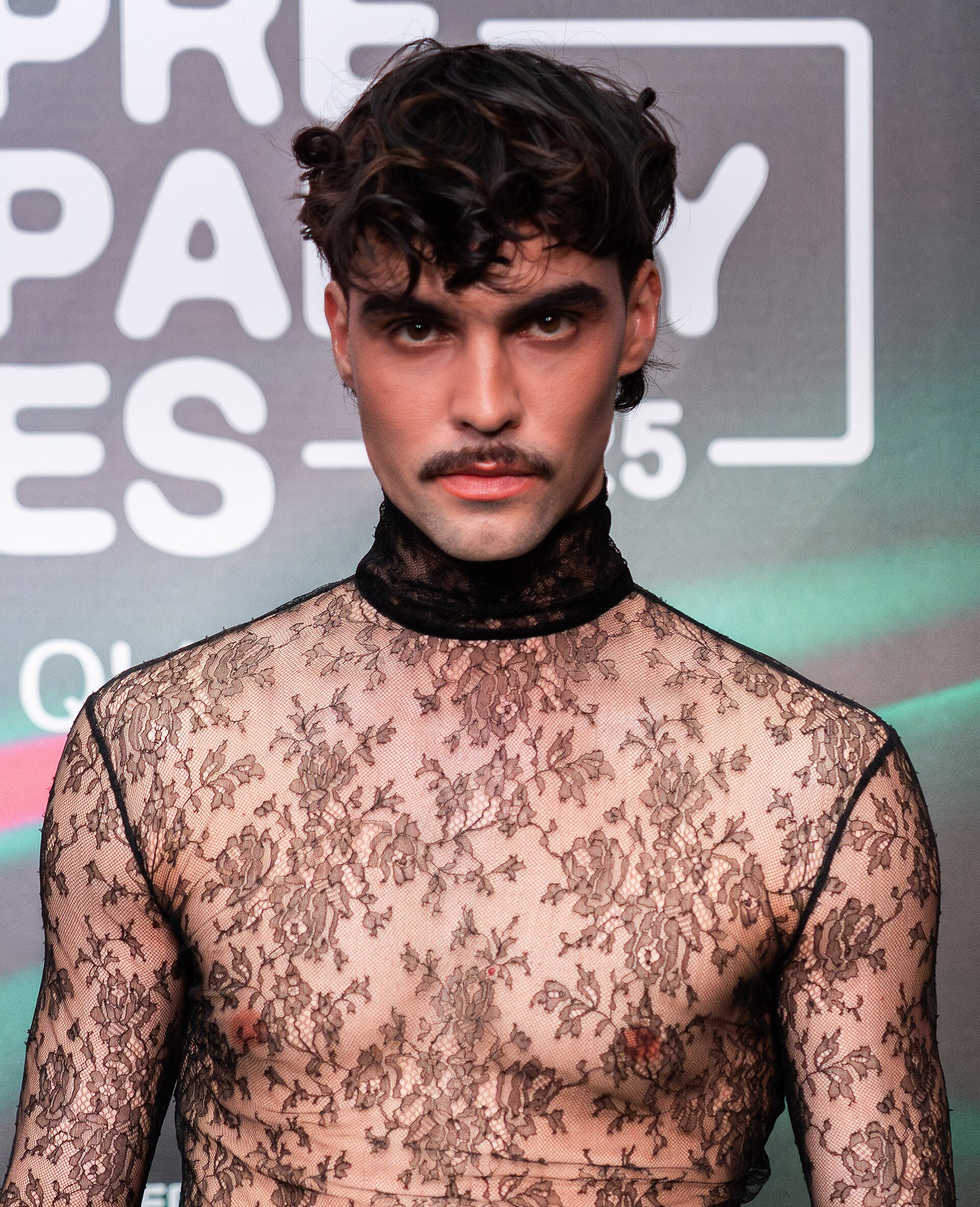 Adonxs at the Photocall of the Preparty 2025 in Madrid