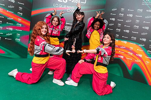 Chloe Delarosa at the Photocall of the Preparty 2025 in Madrid