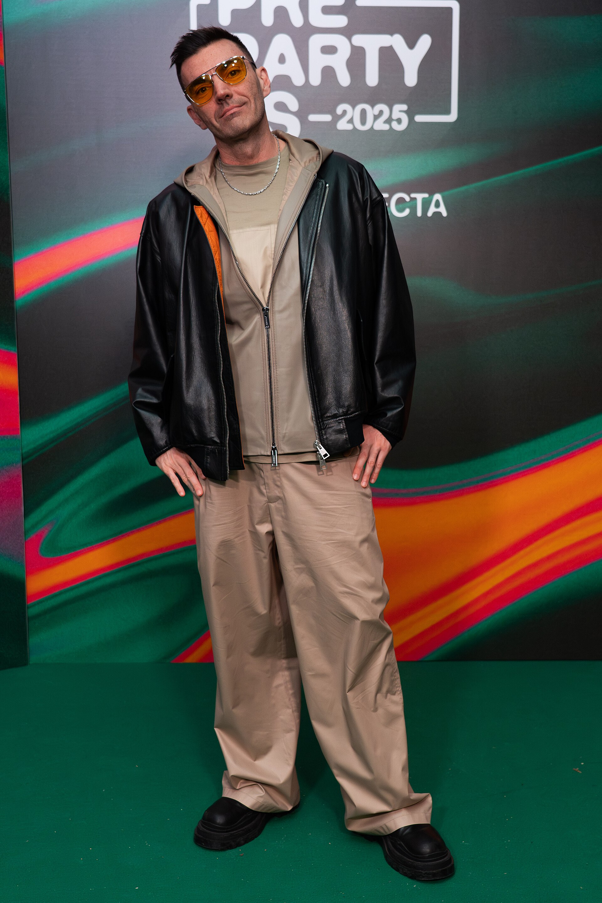 Gabry Ponte at the Photocall of the Preparty 2025 in Madrid