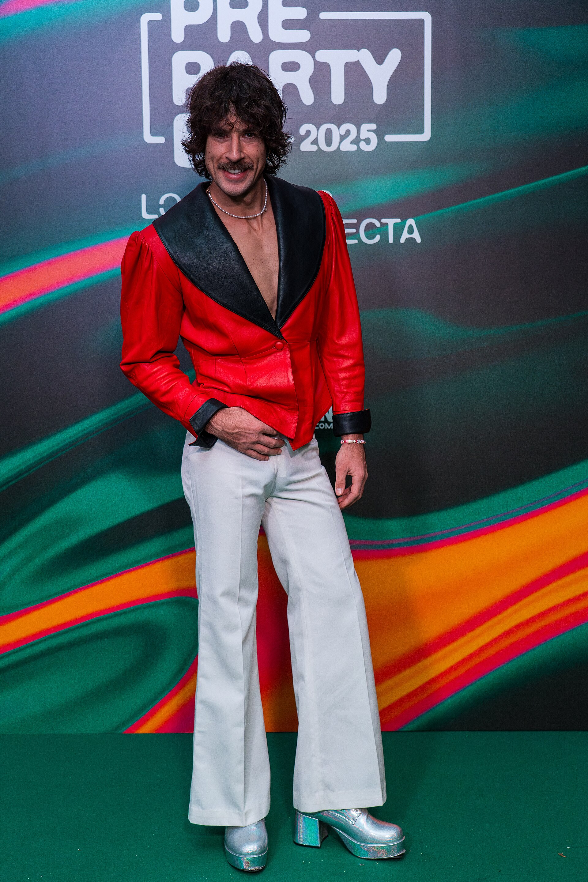 Go-Jo  at the Photocall of the Preparty 2025 in Madrid