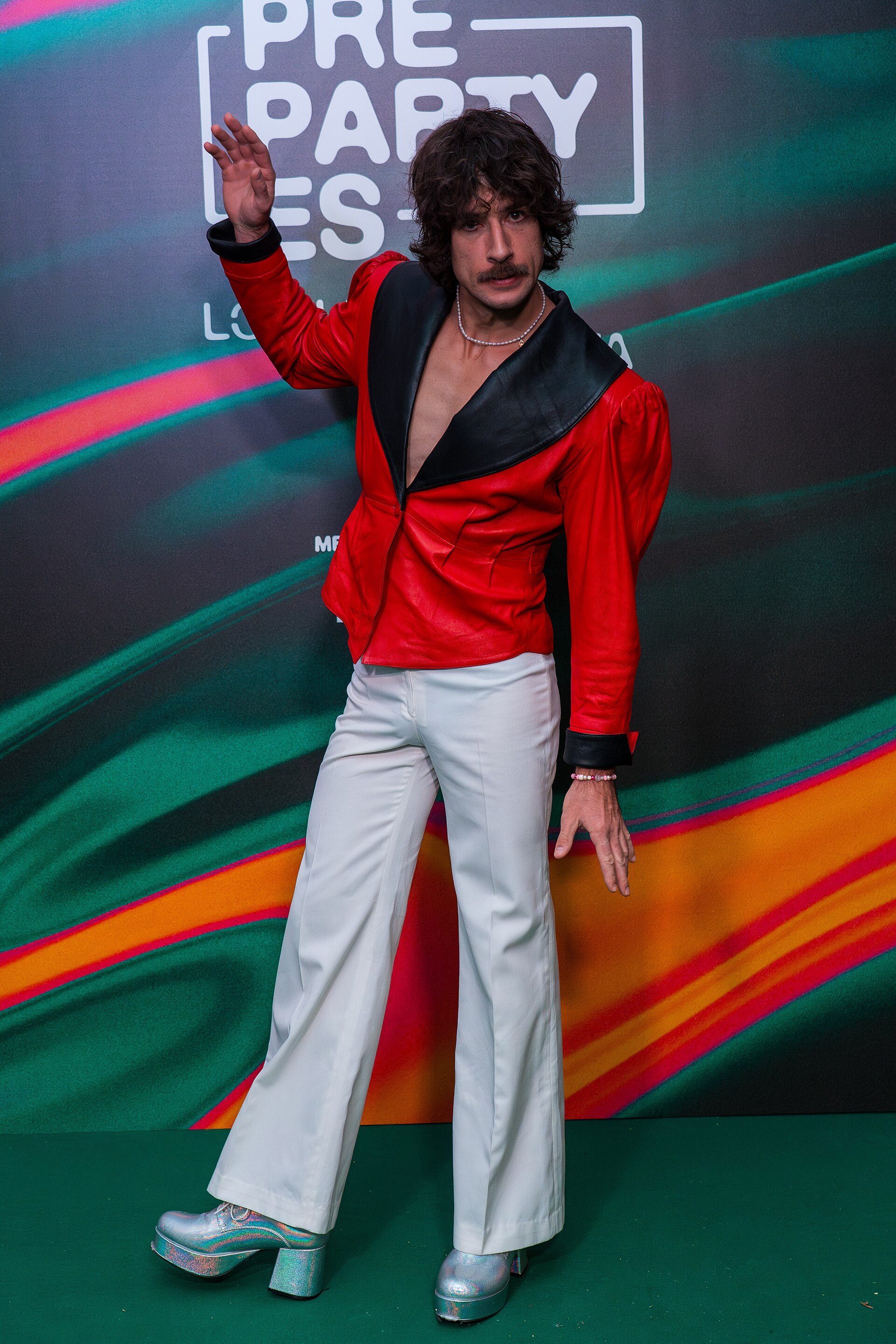 Go-Jo  at the Photocall of the Preparty 2025 in Madrid