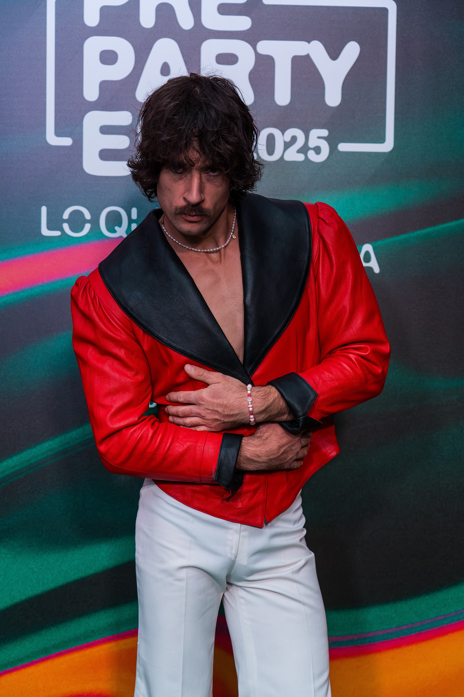 Go-Jo  at the Photocall of the Preparty 2025 in Madrid