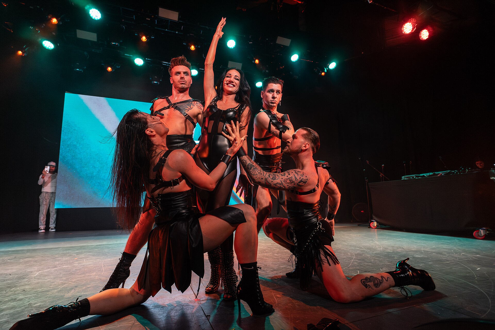 Justyna Steczkowska on stage at the Sala La Riviera in Madrid during Prepary Spain 2025