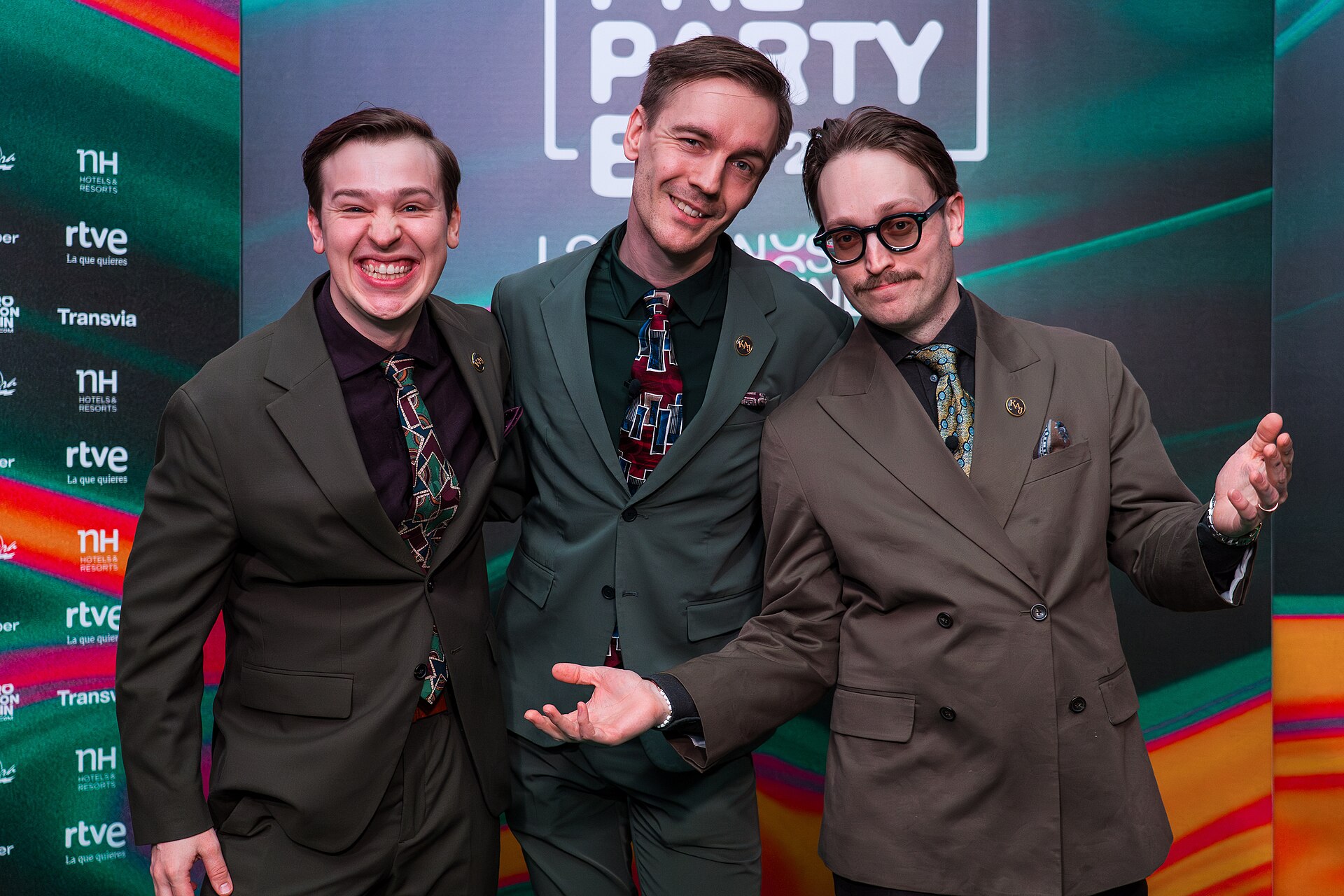 KAJ at the Photocall of the Preparty 2025 in Madrid