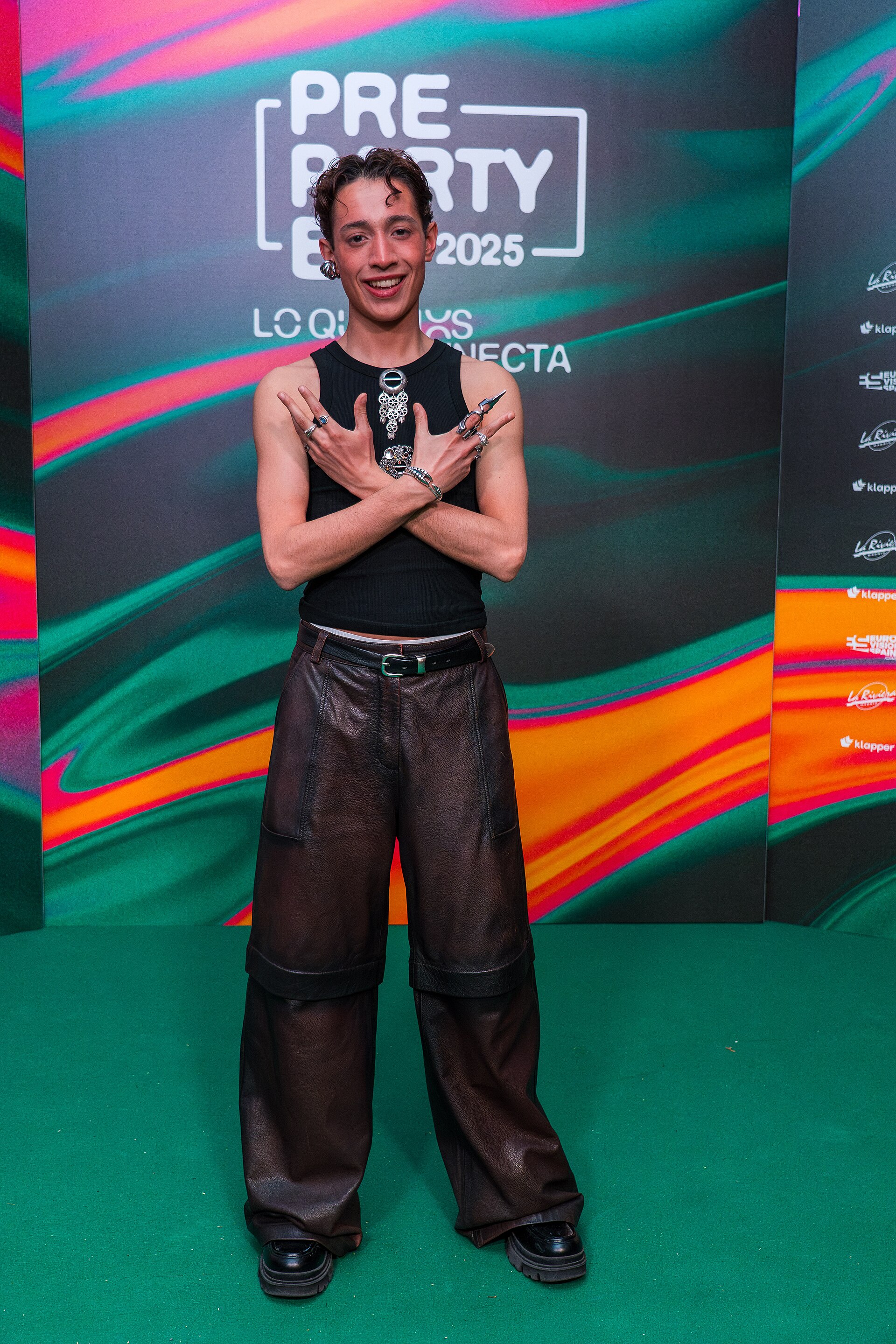 Kyle Alessandro at the Photocall of the Preparty 2025 in Madrid
