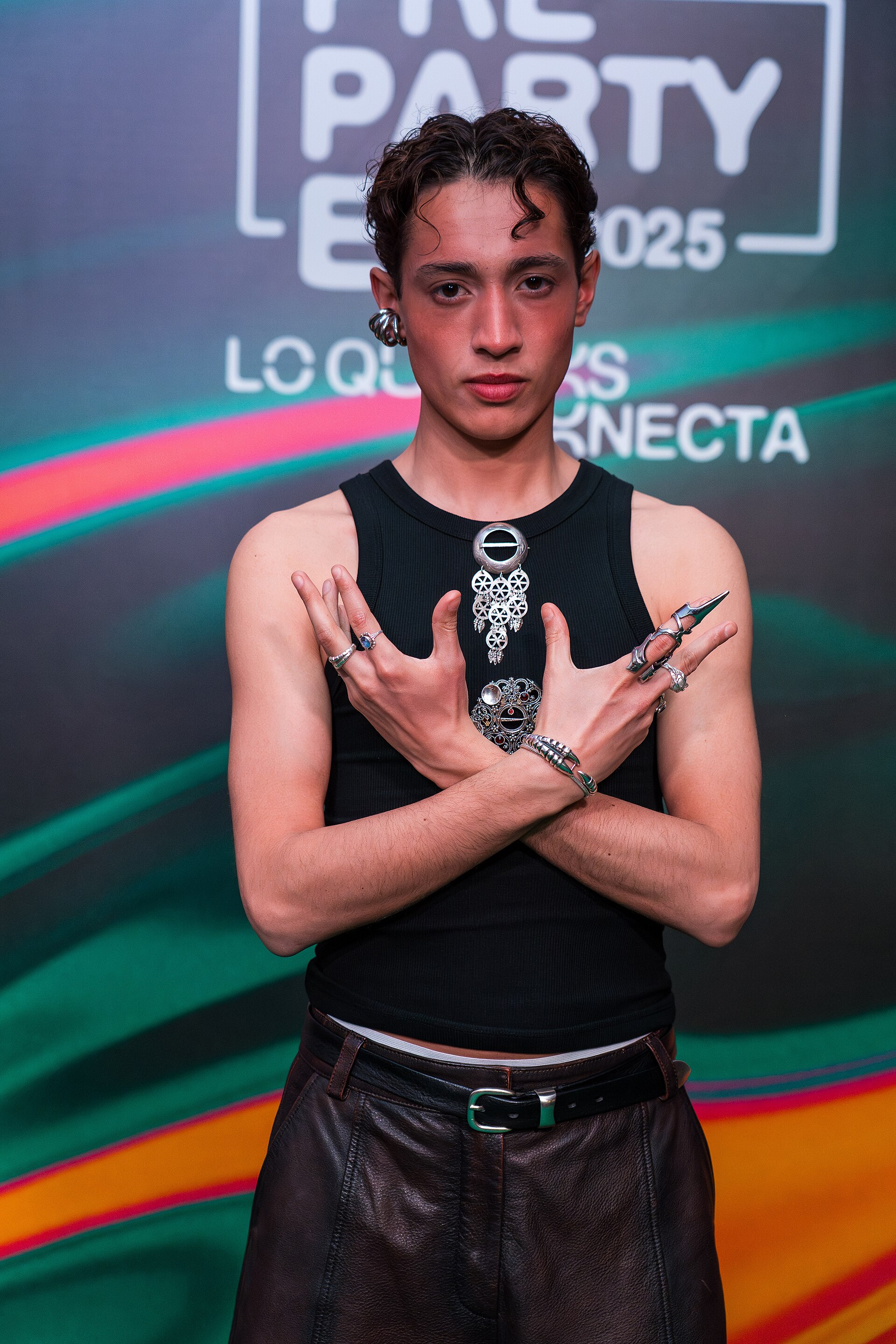Kyle Alessandro at the Photocall of the Preparty 2025 in Madrid