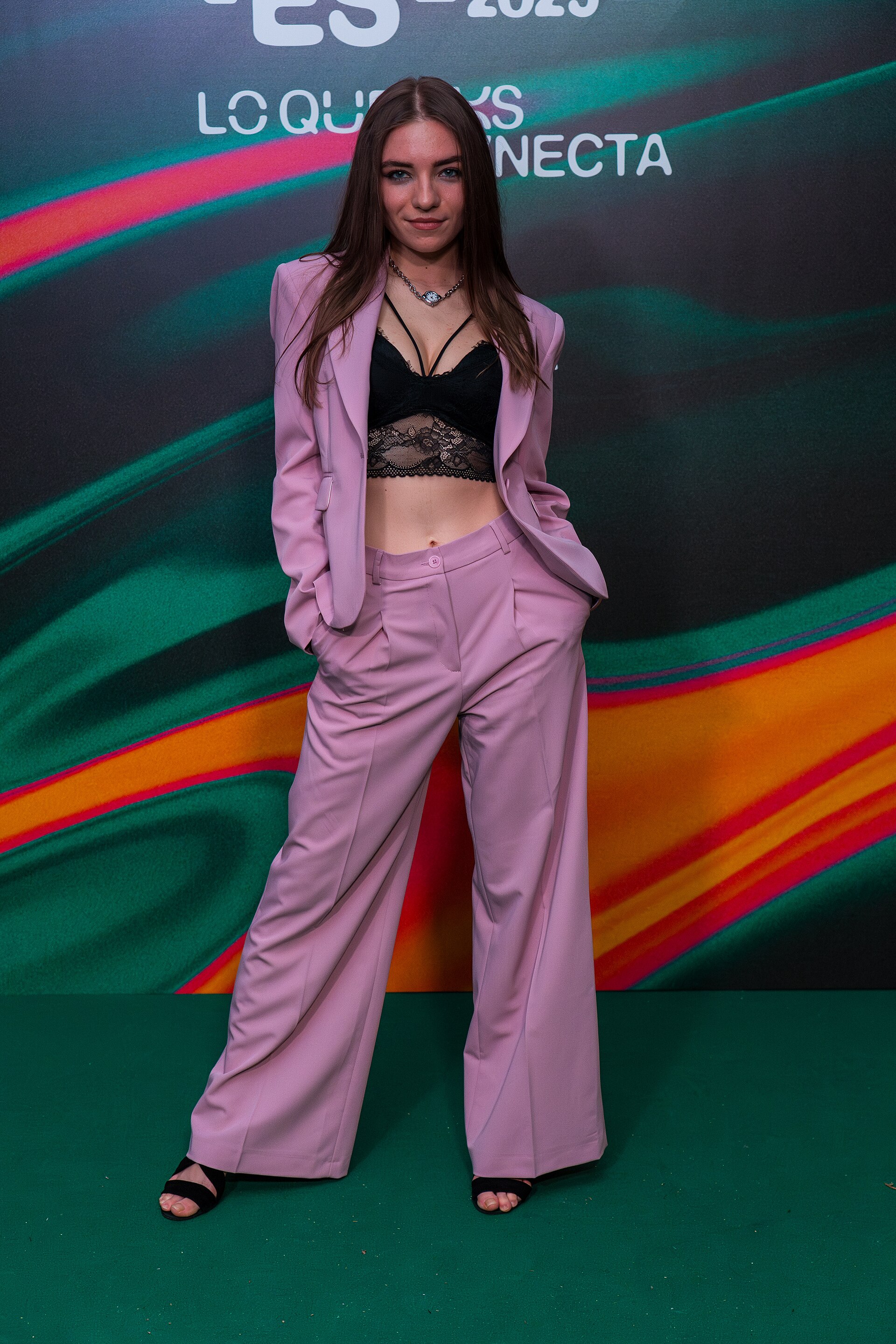 Laura Thorn at the Photocall of the Preparty 2025 in Madrid