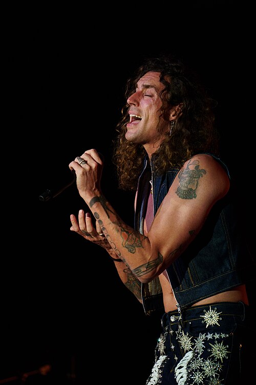 Lucas Bun on stage at the Sala La Riviera in Madrid during Prepary Spain 2025