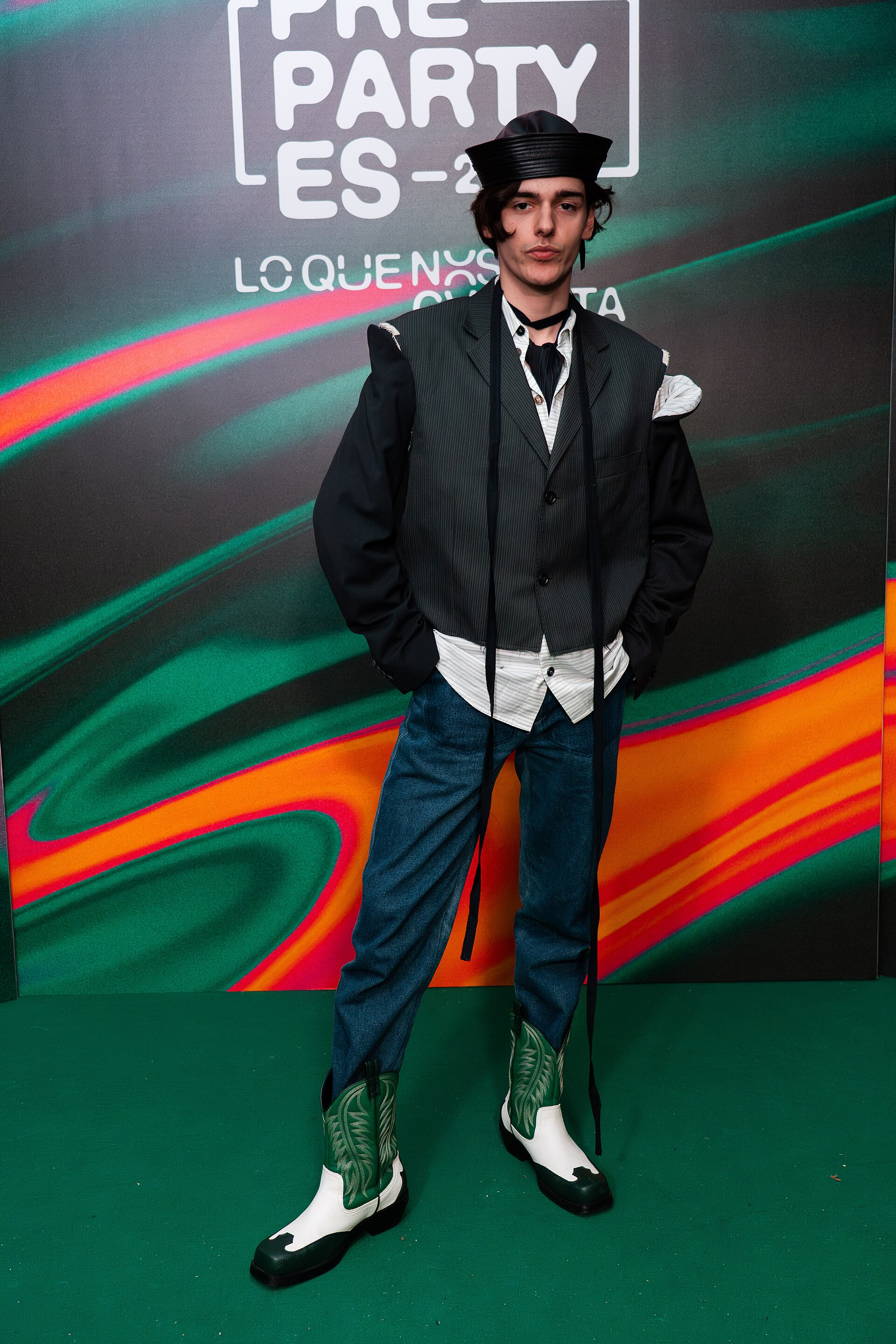 Marko Bošnjak at the Photocall of the Preparty 2025 in Madrid