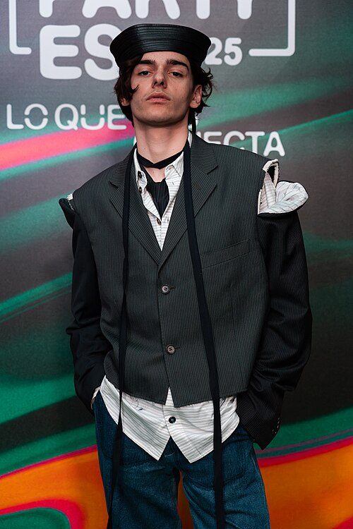 Marko Bošnjak at the Photocall of the Preparty 2025 in Madrid