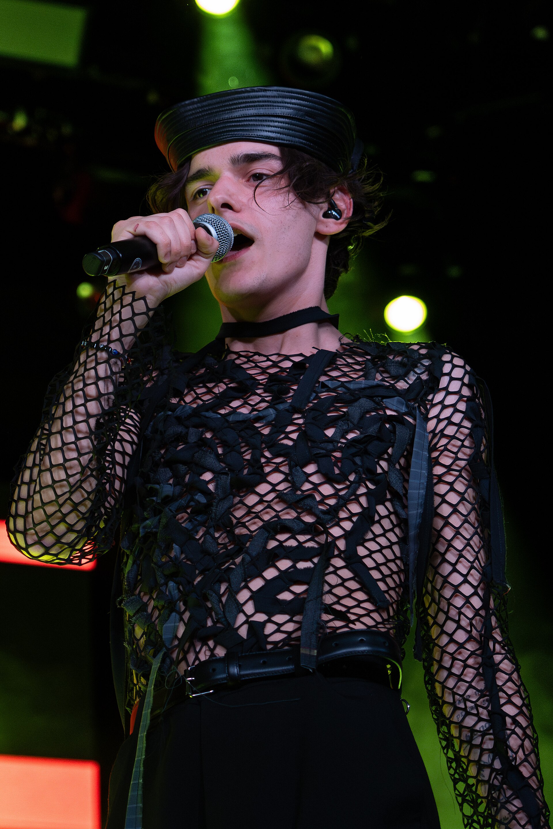 Marko Bošnjak on stage at the Sala La Riviera in Madrid during Prepary Spain 2025