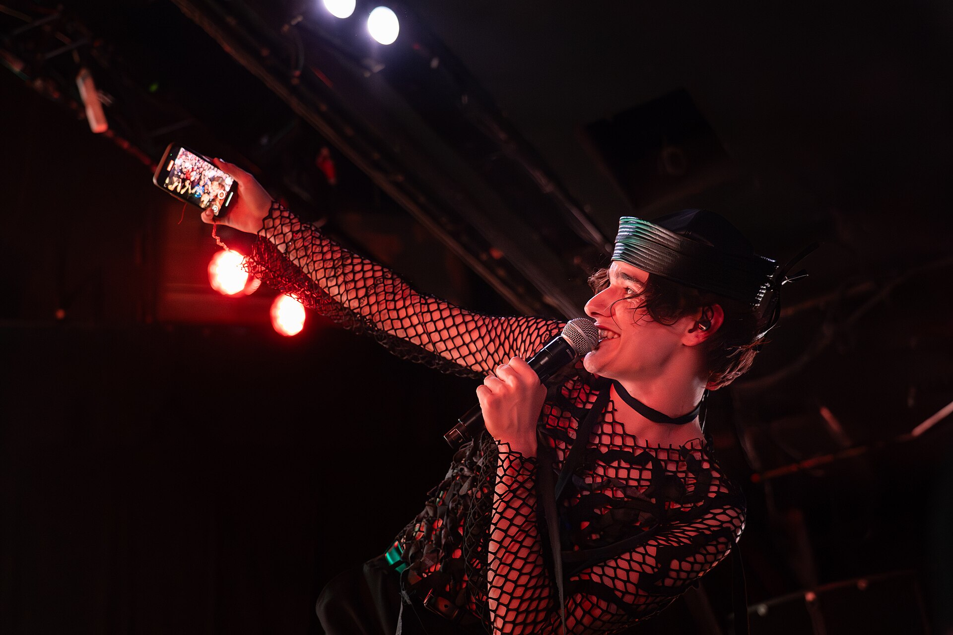 Marko Bošnjak on stage at the Sala La Riviera in Madrid during Prepary Spain 2025