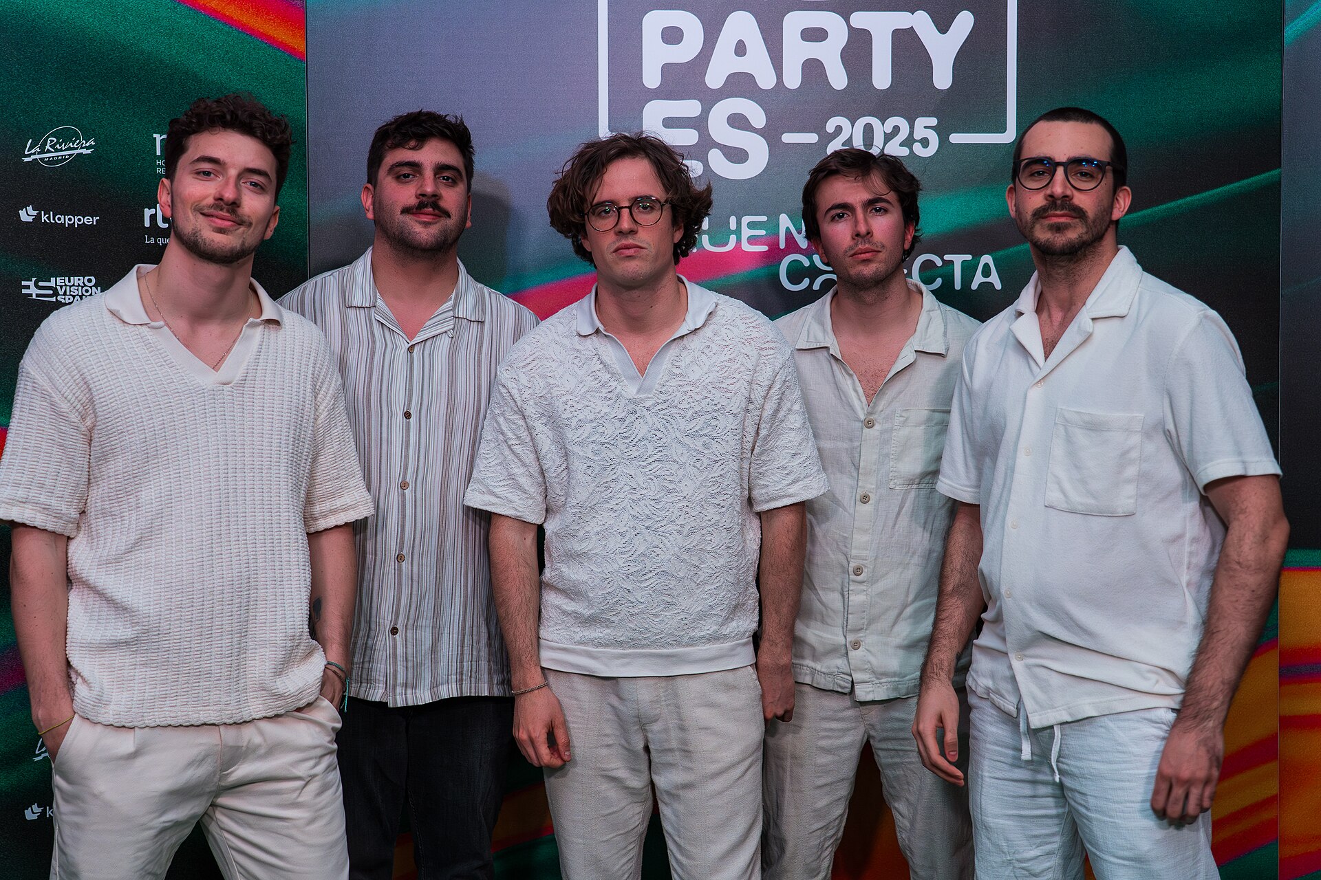 NAPA at the Photocall of the Preparty 2025 in Madrid