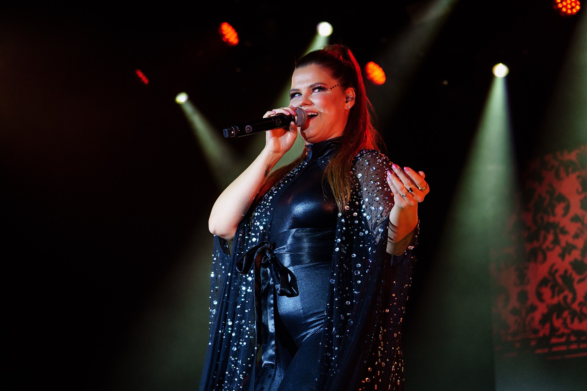 Saara Aalto on stage at the Sala La Riviera in Madrid during Prepary Spain 2025