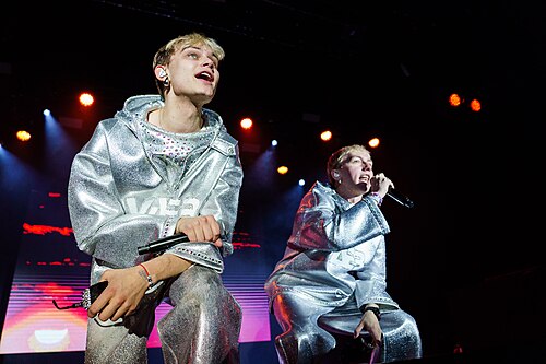 VAEB on stage at the Sala La Riviera in Madrid during Prepary Spain 2025