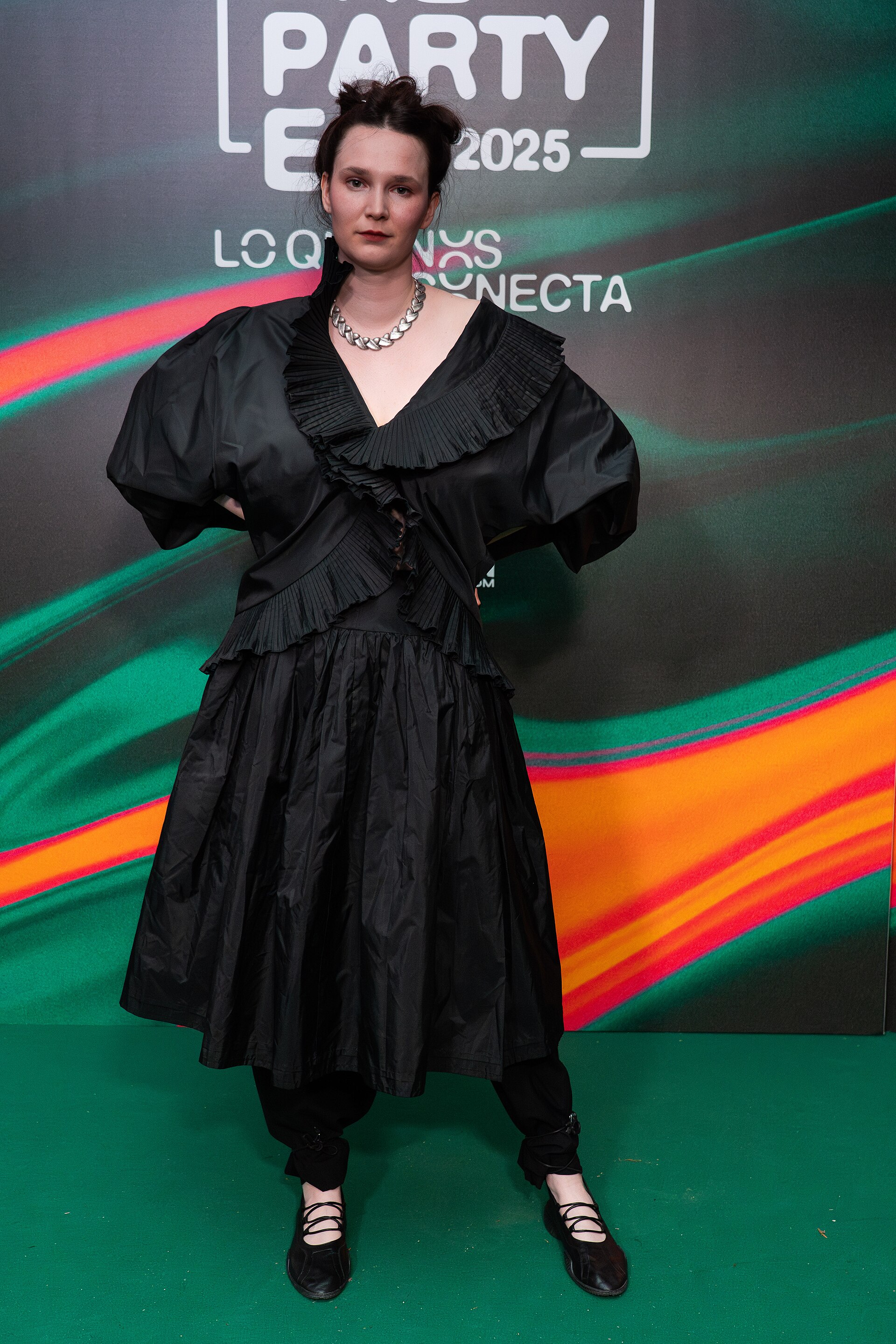 Zoë Më at the Photocall of the Preparty 2025 in Madrid