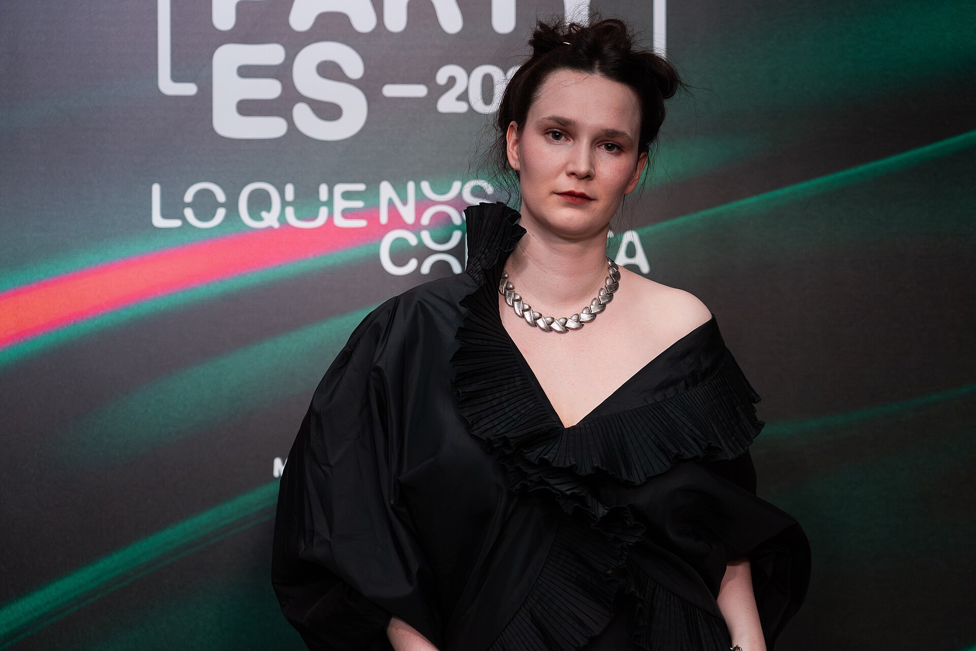 Zoë Më at the Photocall of the Preparty 2025 in Madrid