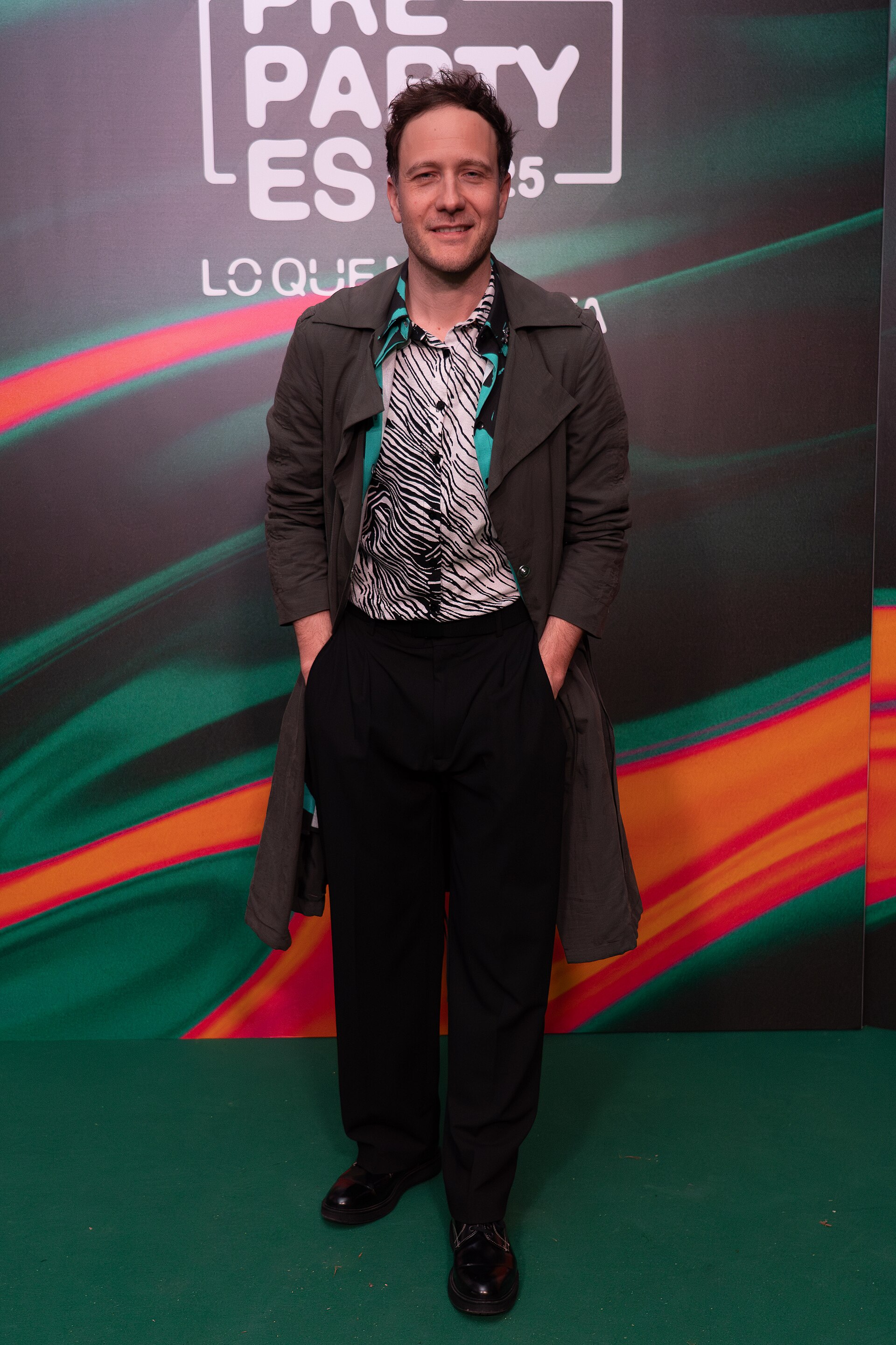 Klemen at the Photocall of the Preparty 2025 in Madrid