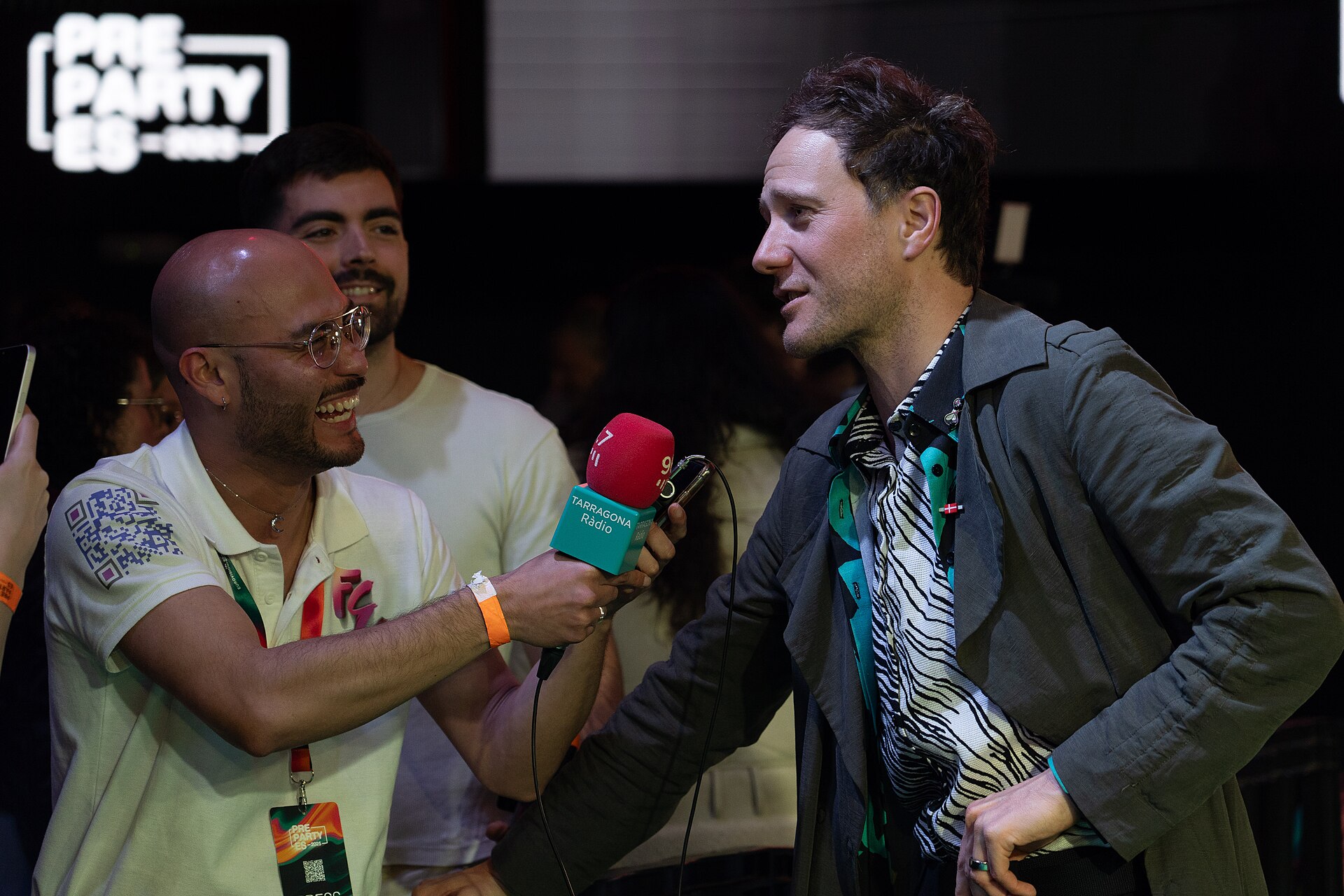 Klemen at the Photocall of the Preparty 2025 in Madrid