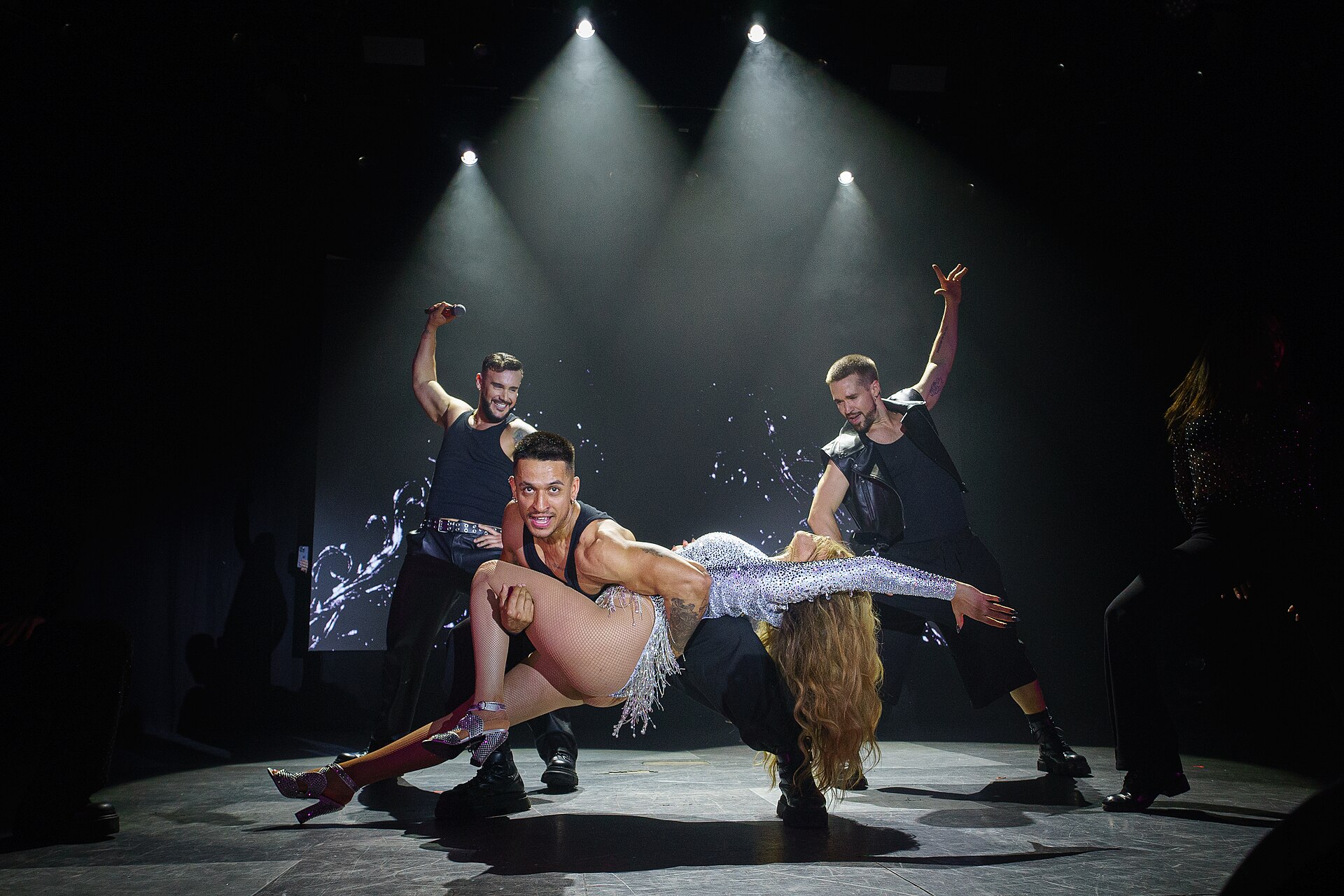 Melody on stage at the Sala La Riviera in Madrid during Prepary Spain 2025