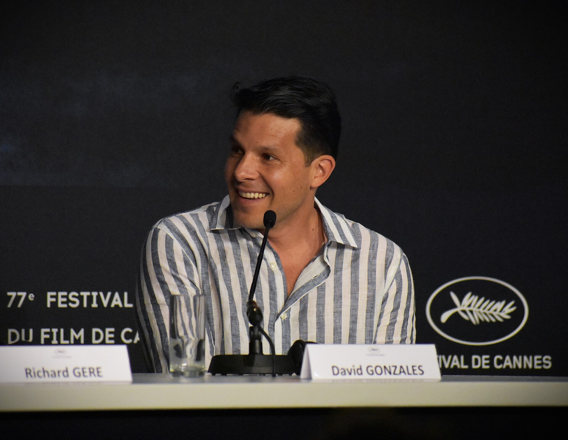 Oh, Canada Producer David Gonzales at 2024 Cannes Film Festival press conference