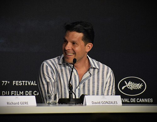 Oh, Canada Producer David Gonzales at 2024 Cannes Film Festival press conference