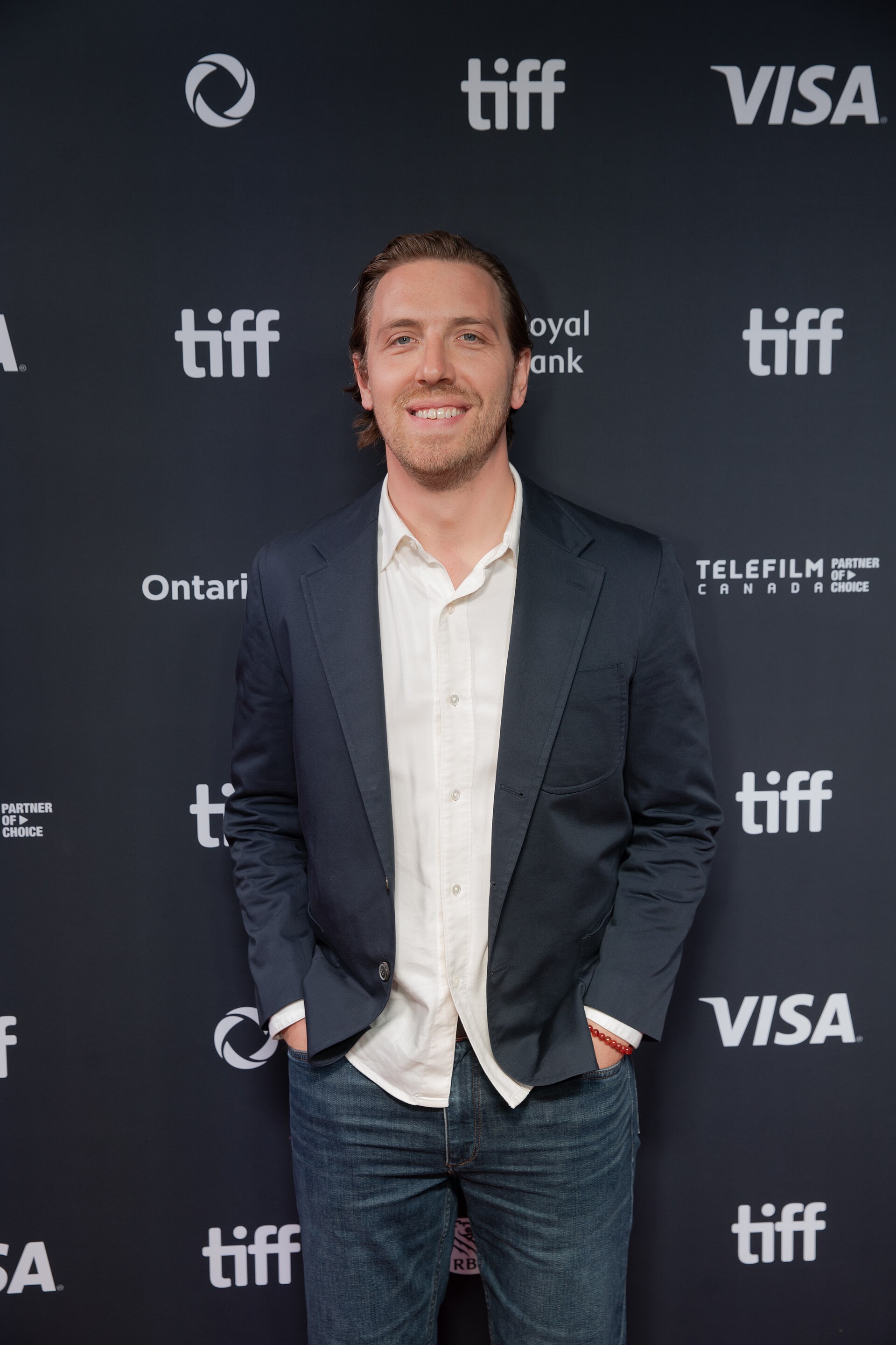 Producer Luke Taylor at 2025 Toronto International Film Festival