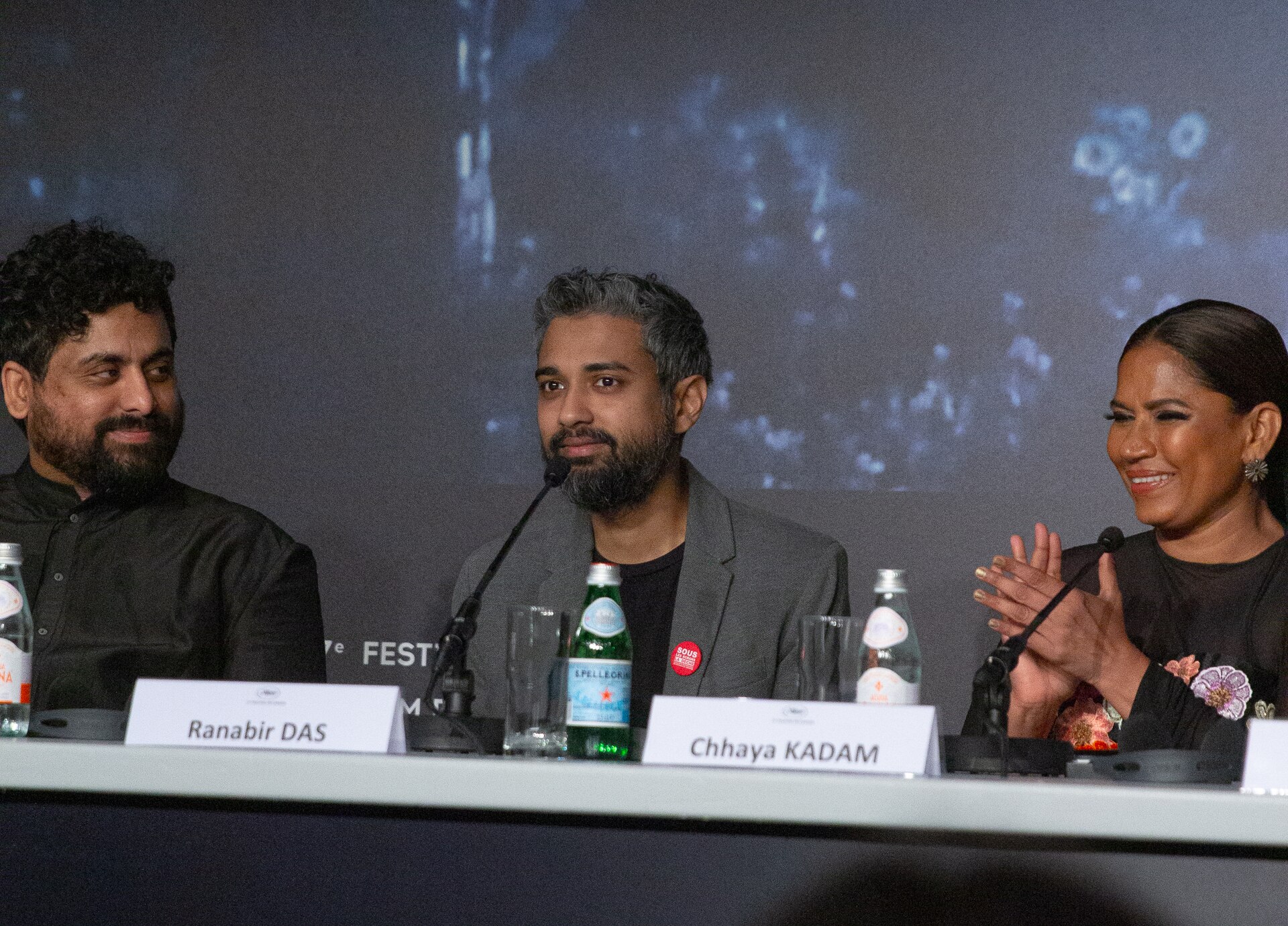 Cinematographer Ranabir Das at All We Imagine As Light Press Conference at 2024 Cannes Film Festival