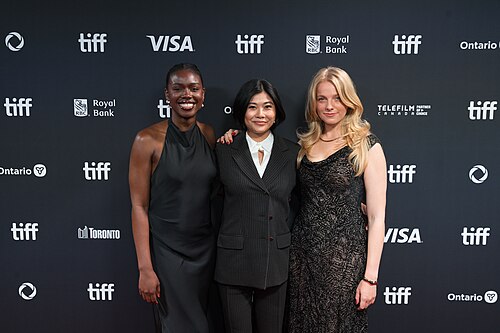 Producers Lorelle Lynch, Kelly Wu, Lyra Katzman at 2025 Toronto International Film Festival