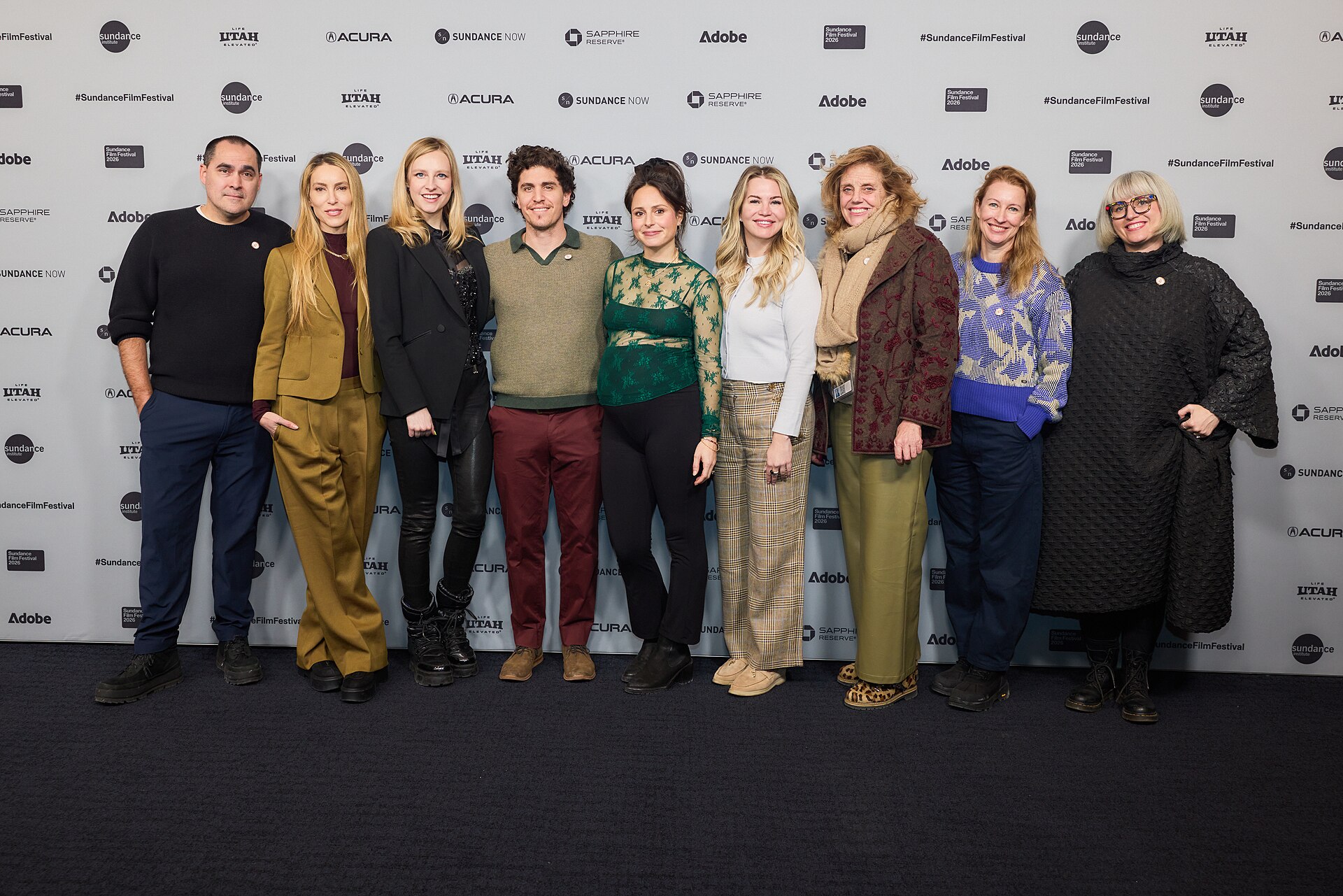 Producers and director at the 2026 Sundance Film Festival for The Lake