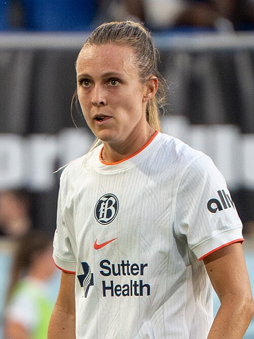 Rachel Hill during Gotham FC vs Bay FC on 6.21.25