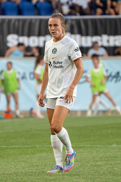 Rachel Hill during Gotham FC vs Bay FC on 6.21.25