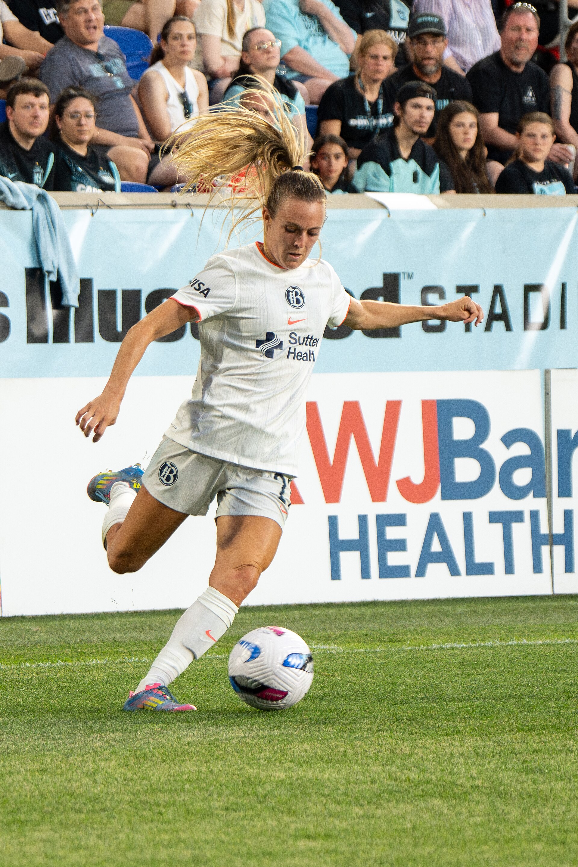 Rachel Hill during Gotham FC vs Bay FC on 6.21.25