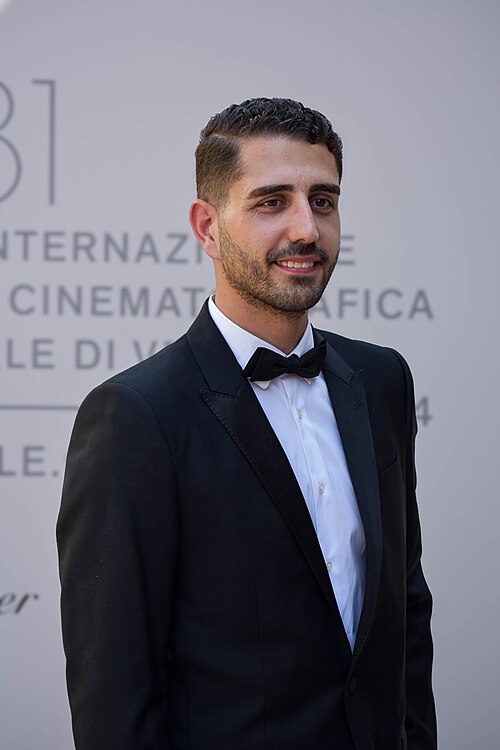 Actor of Happy Holidays, Raed Burbara, at 81st Venice Film Festival