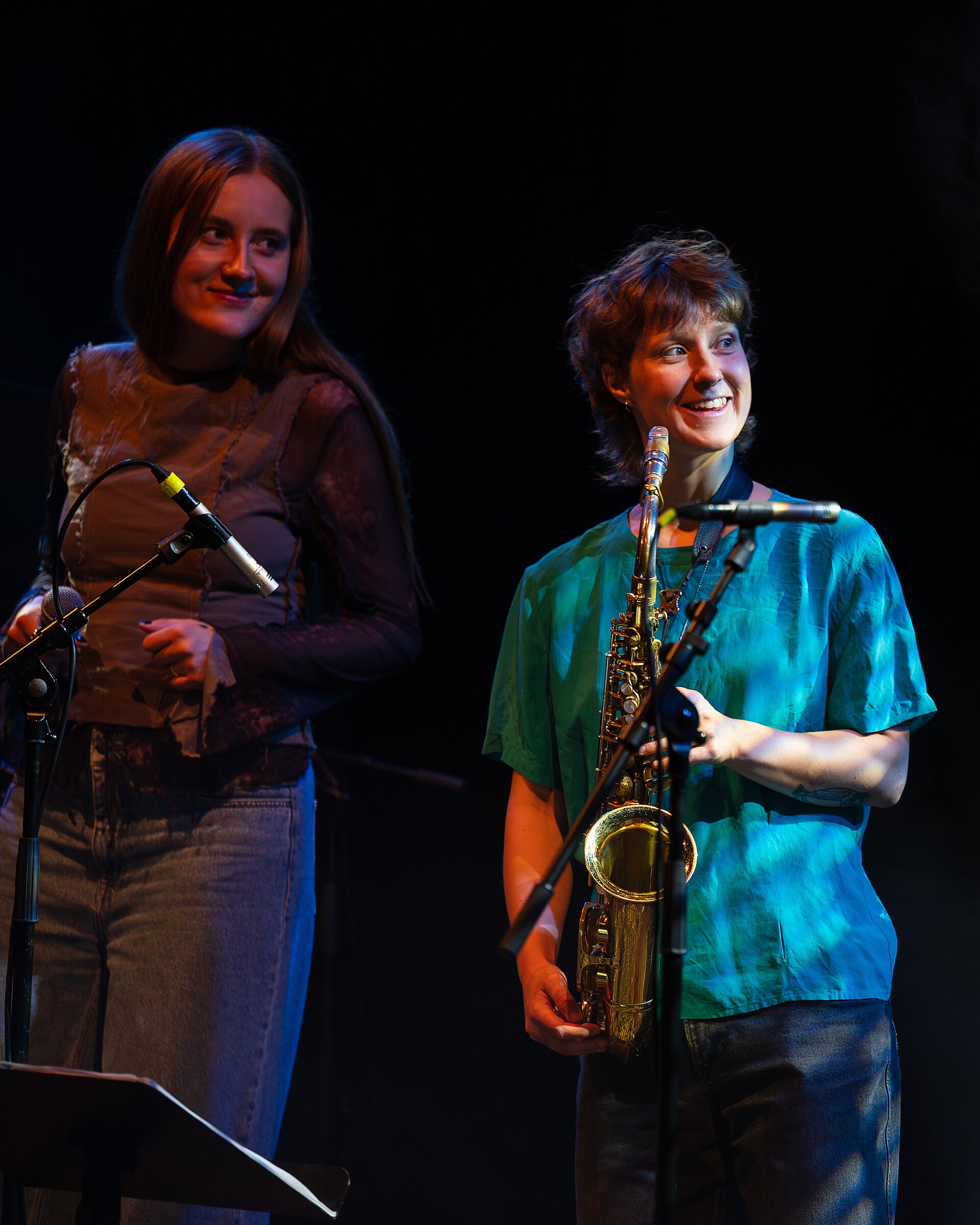 Ragnhild Moan & Signe Emmeluth with Liv Andrea Hauge Ensemble at Kristiansand Jazzfestival 2025