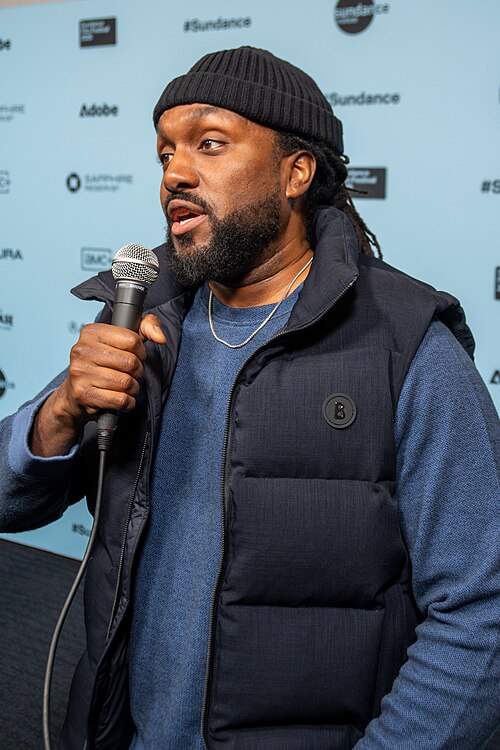 Rashad Frett at the 2025 Sundance Film Festival Awards