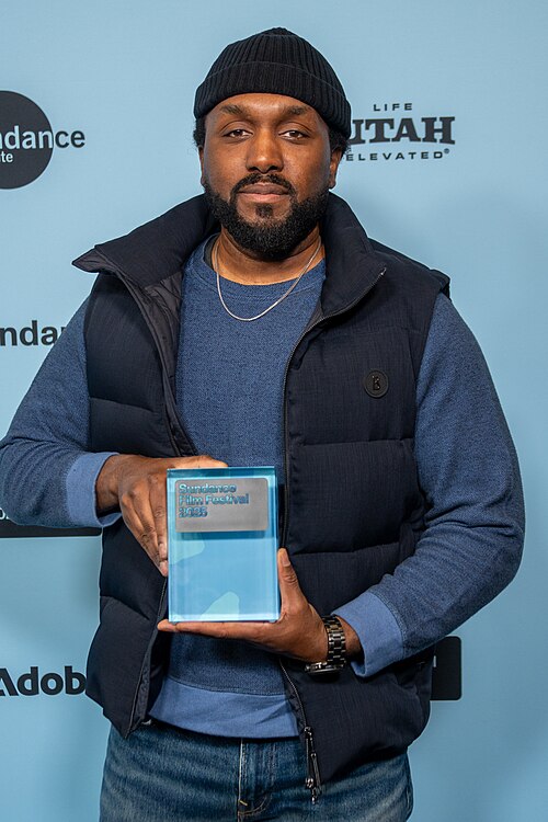 Rashad Frett at the 2025 Sundance Film Festival Awards