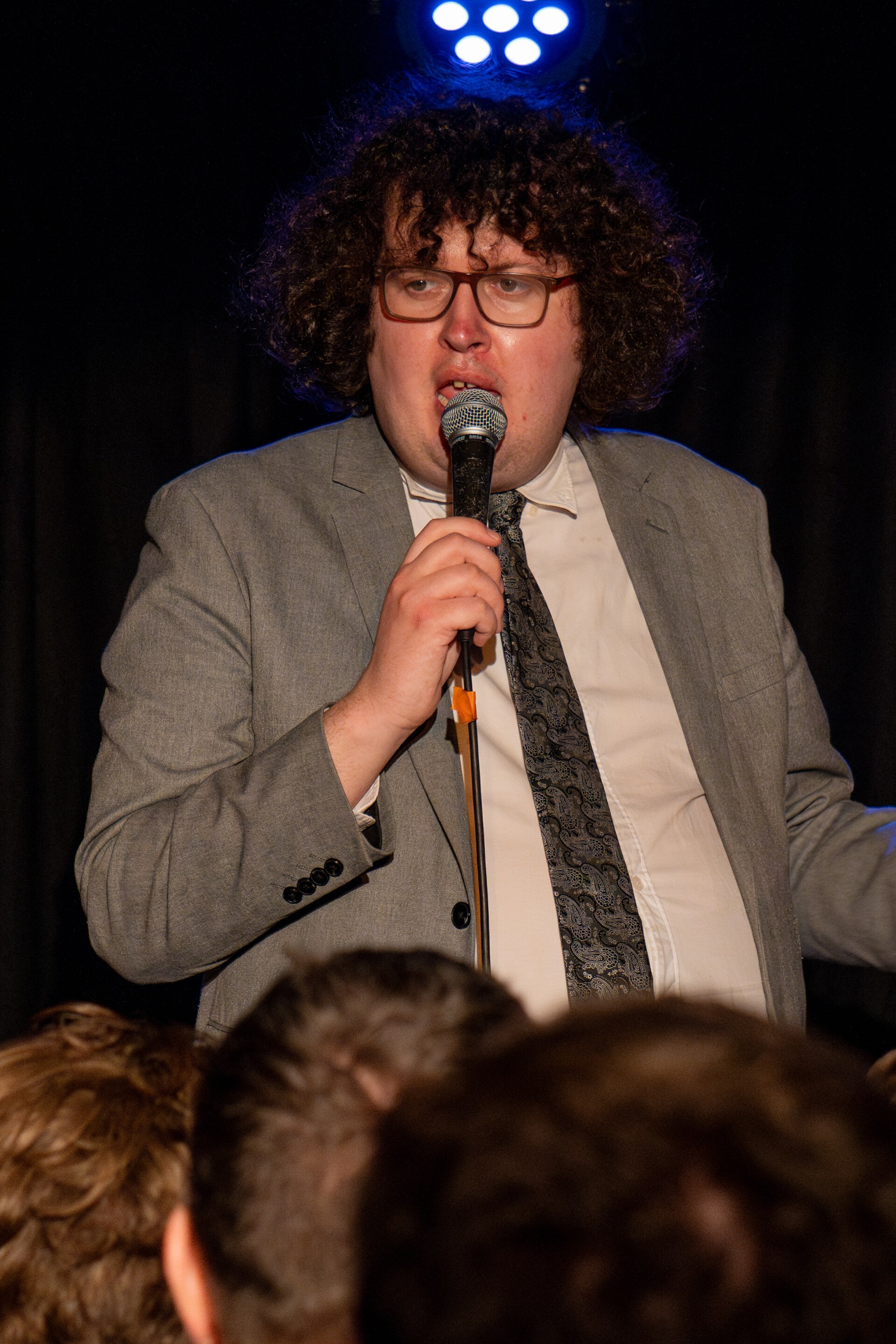 Ray O'Leary, comedian, at the 2024 Edinburgh Festival Fringe in Edinburgh, Scotland.