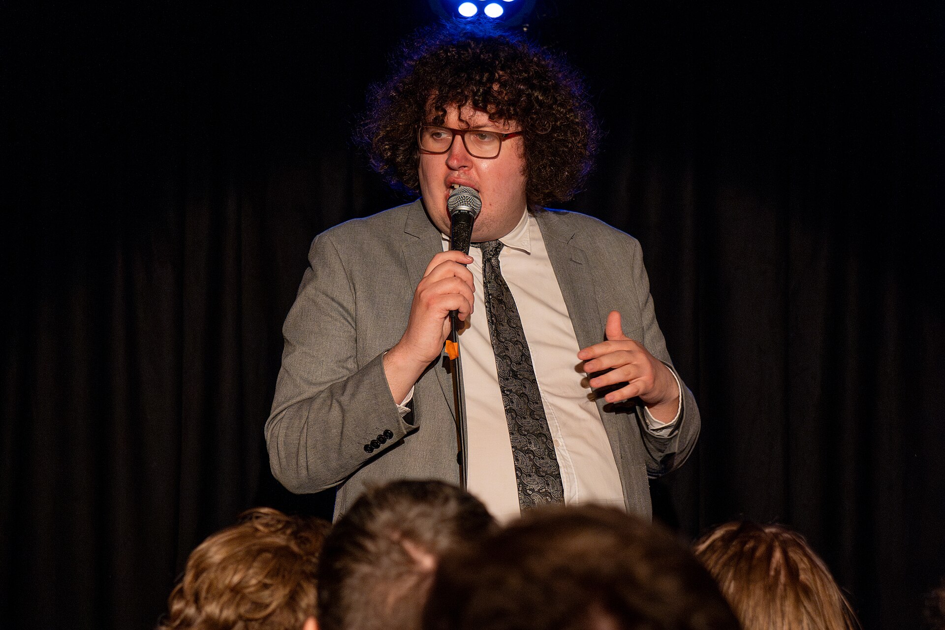 Ray O'Leary, comedian, at the 2024 Edinburgh Festival Fringe in Edinburgh, Scotland.