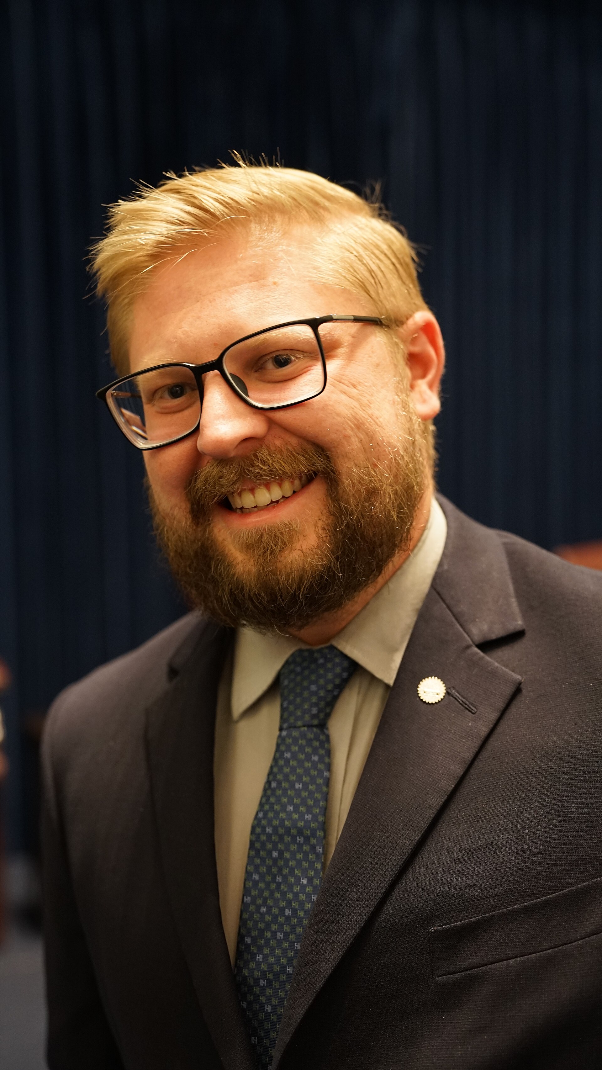 Anthony Angelini at Reagan Foundation event "A Conversation with Ambassador Matthew Whitaker"