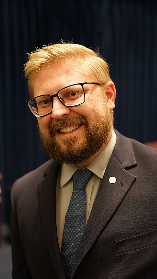 Anthony Angelini at Reagan Foundation event "A Conversation with Ambassador Matthew Whitaker"