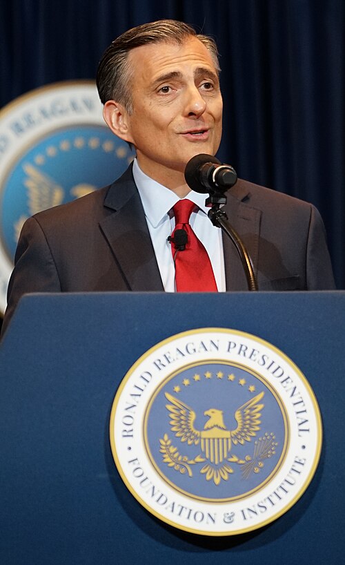 David Trulio at Reagan Foundation event "A Conversation with Ambassador Matthew Whitaker"