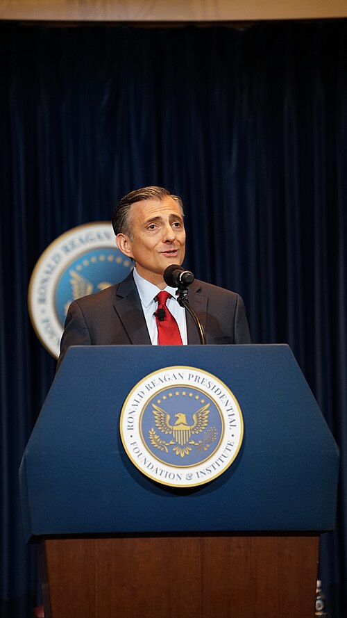 David Trulio at Reagan Foundation event "A Conversation with Ambassador Matthew Whitaker"