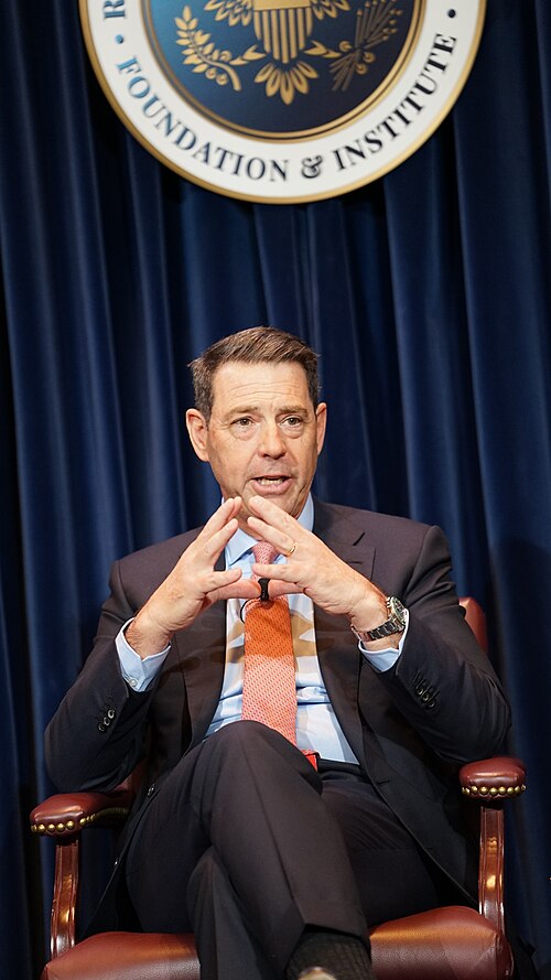 Joseph Popolo at Reagan Foundation event "A Conversation with Ambassador Matthew Whitaker"