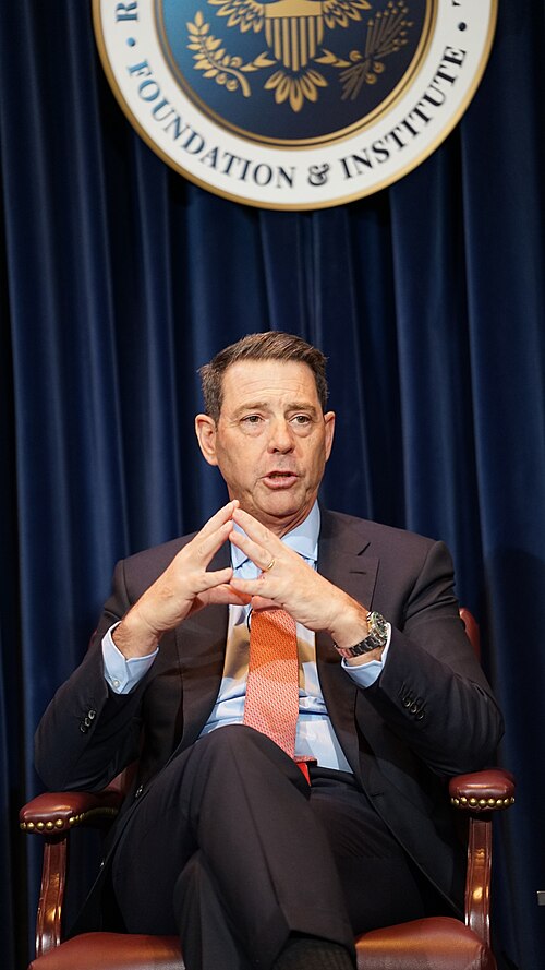 Joseph Popolo at Reagan Foundation event "A Conversation with Ambassador Matthew Whitaker"