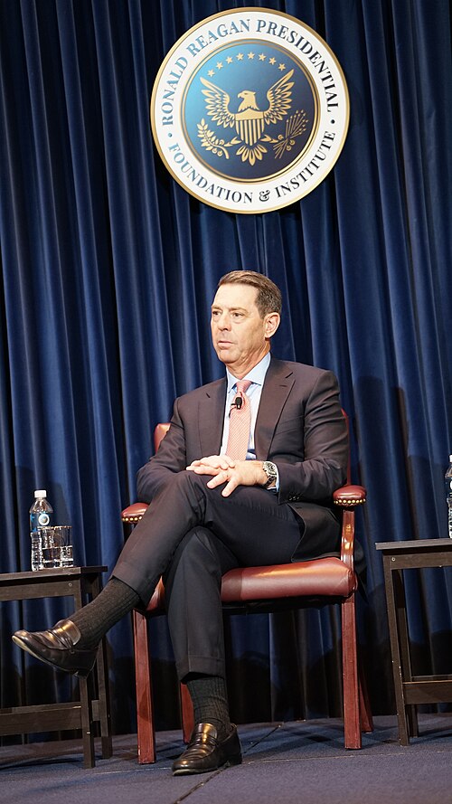 Joseph Popolo at Reagan Foundation event "A Conversation with Ambassador Matthew Whitaker"