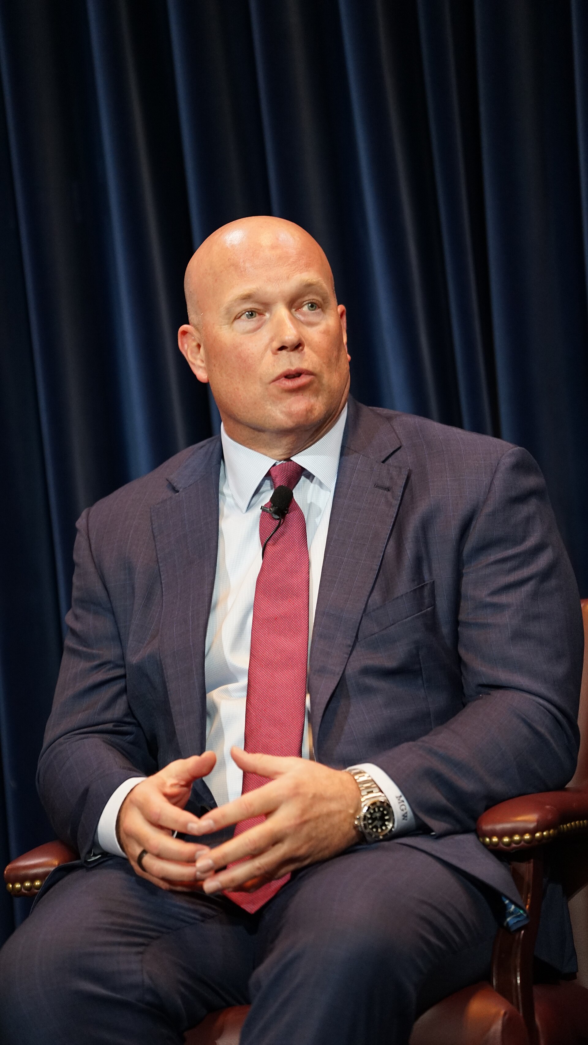 Matthew Whitaker at Reagan Foundation event "A Conversation with Ambassador Matthew Whitaker"